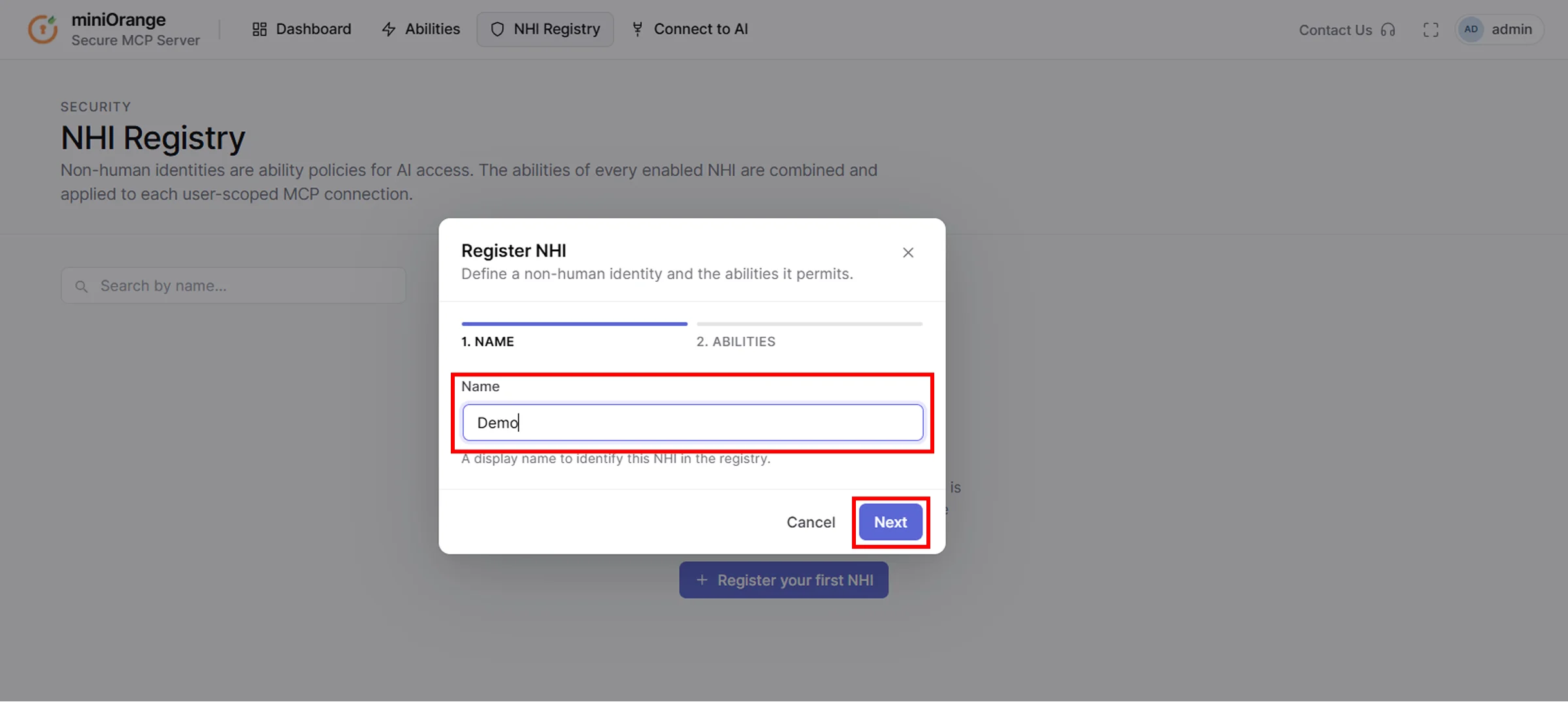 Connect WordPress to AI Agents using MCP | Provide NHI Name