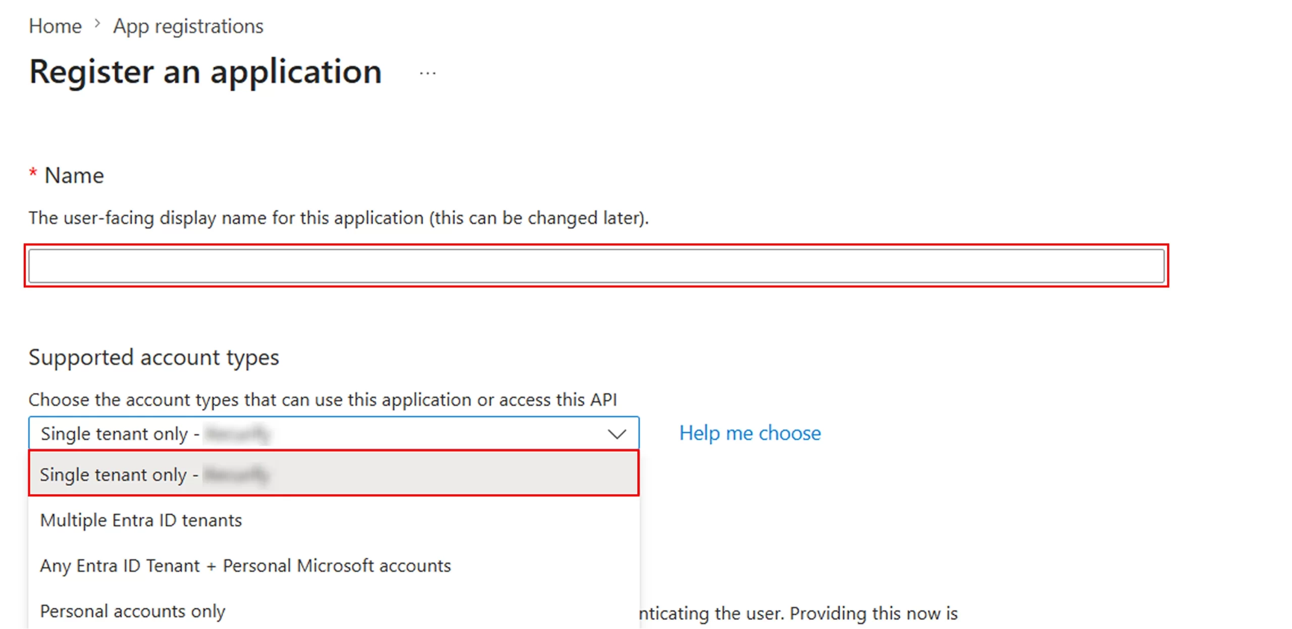 Embed Outlook Calendar on WordPress - Application Name and Account Type