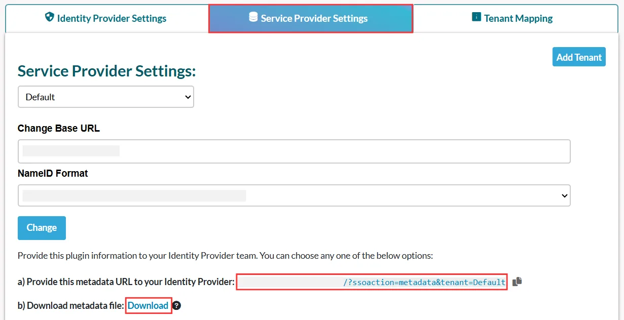 ASP.NET Module Enterprise- Service Provider Metadata