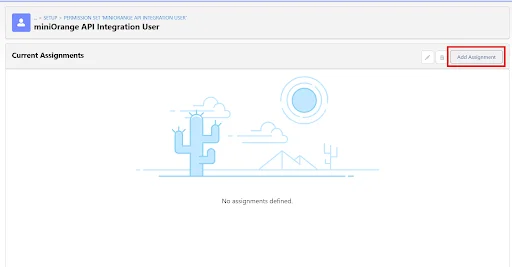 Add Assignment for permission set setup