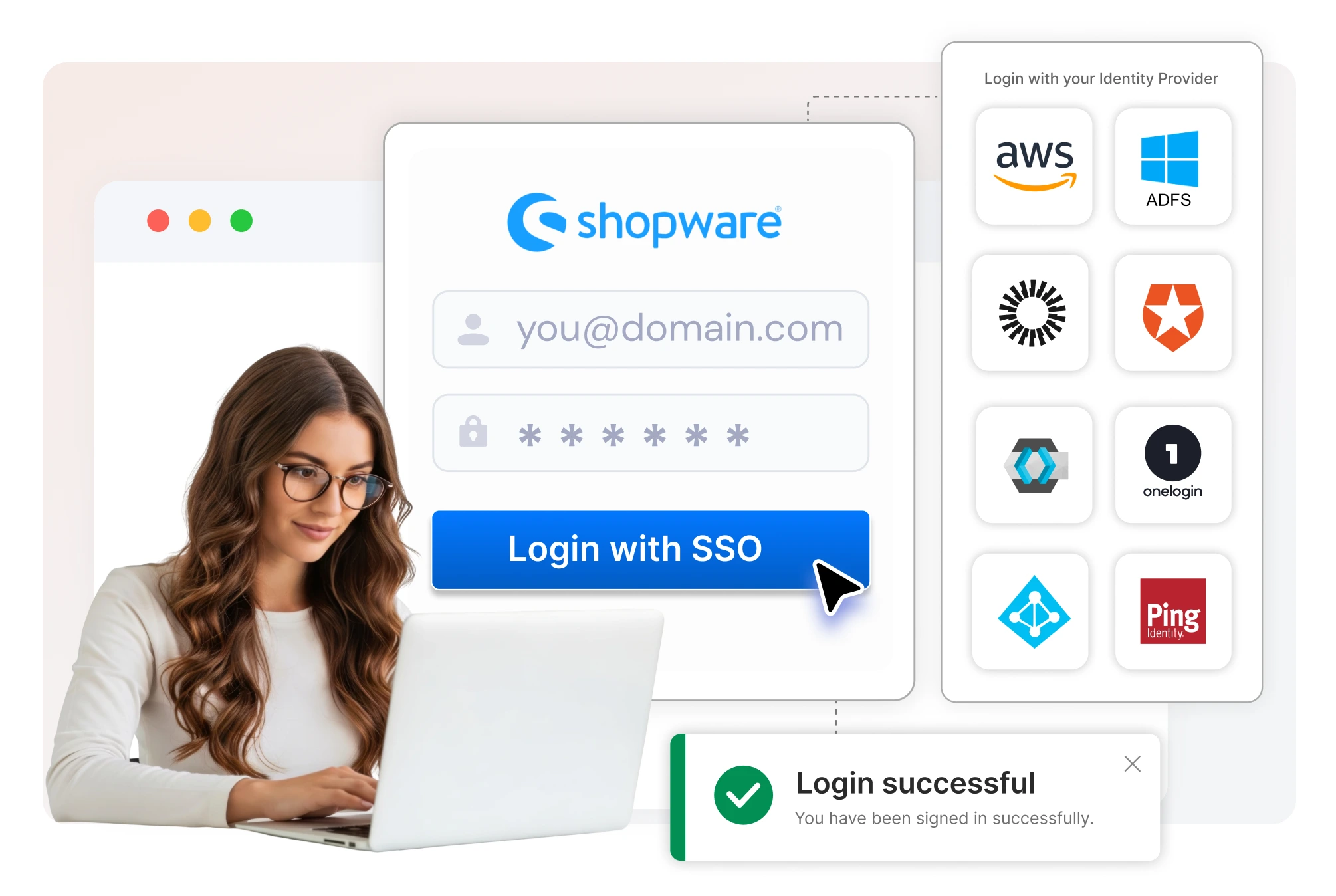 Shopware Single Sign-On(SSO) - Banner Image