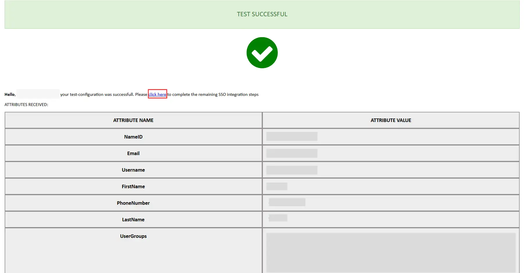 ASP.NET Framework Enterprise - Test Configuration