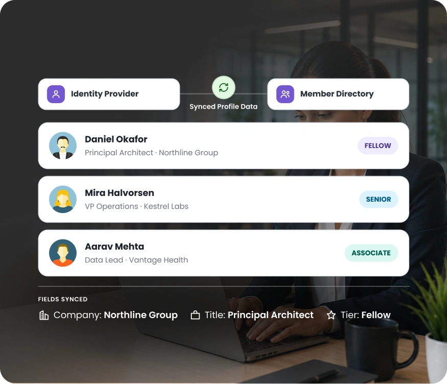 Plataforma de membresía y redes profesionales