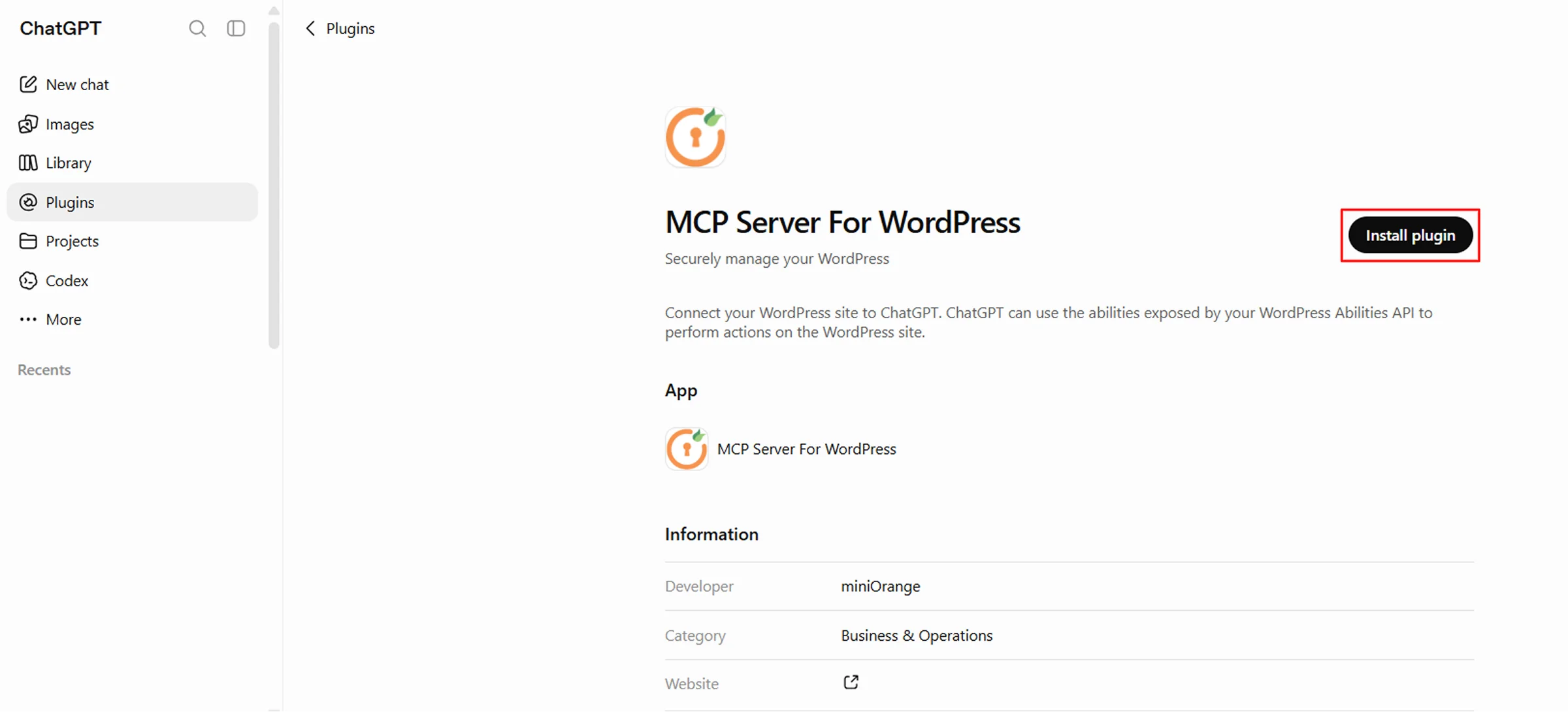 Connect ChatGPT to WordPress site | ChatGPT Install Plugin