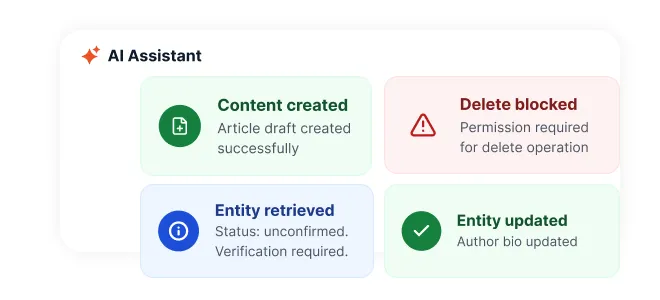 Drupal MCP Server - Entity Operations