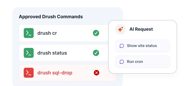 Drupal MCP Server - Drush Command Execution