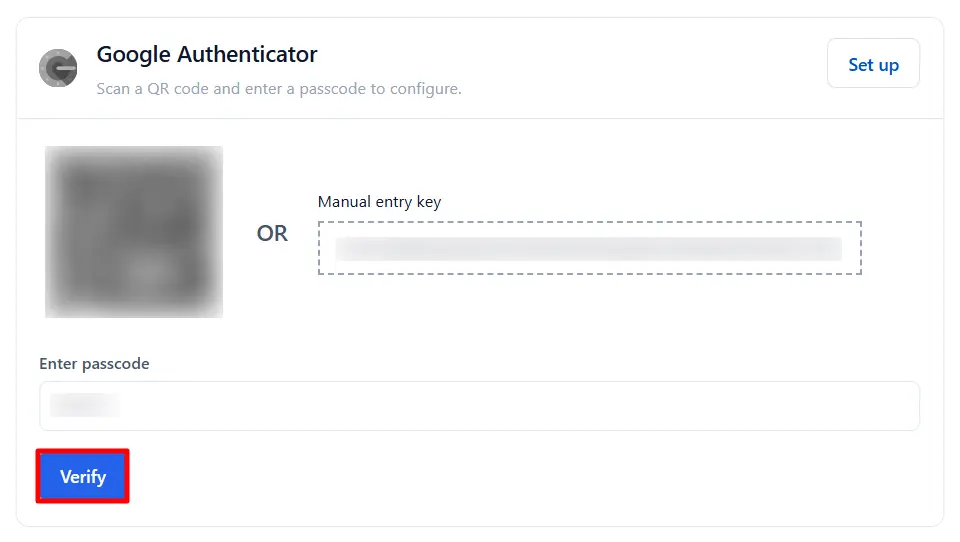 Kentico MFA - End user verify Google Authenticator passcode