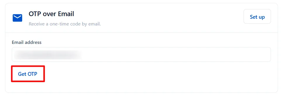 Kentico MFA - End user Get OTP over Email