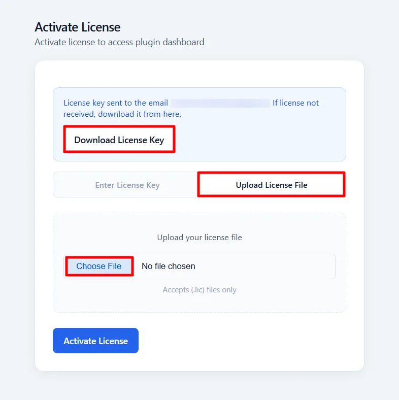 Kentico AD - Upload License File
