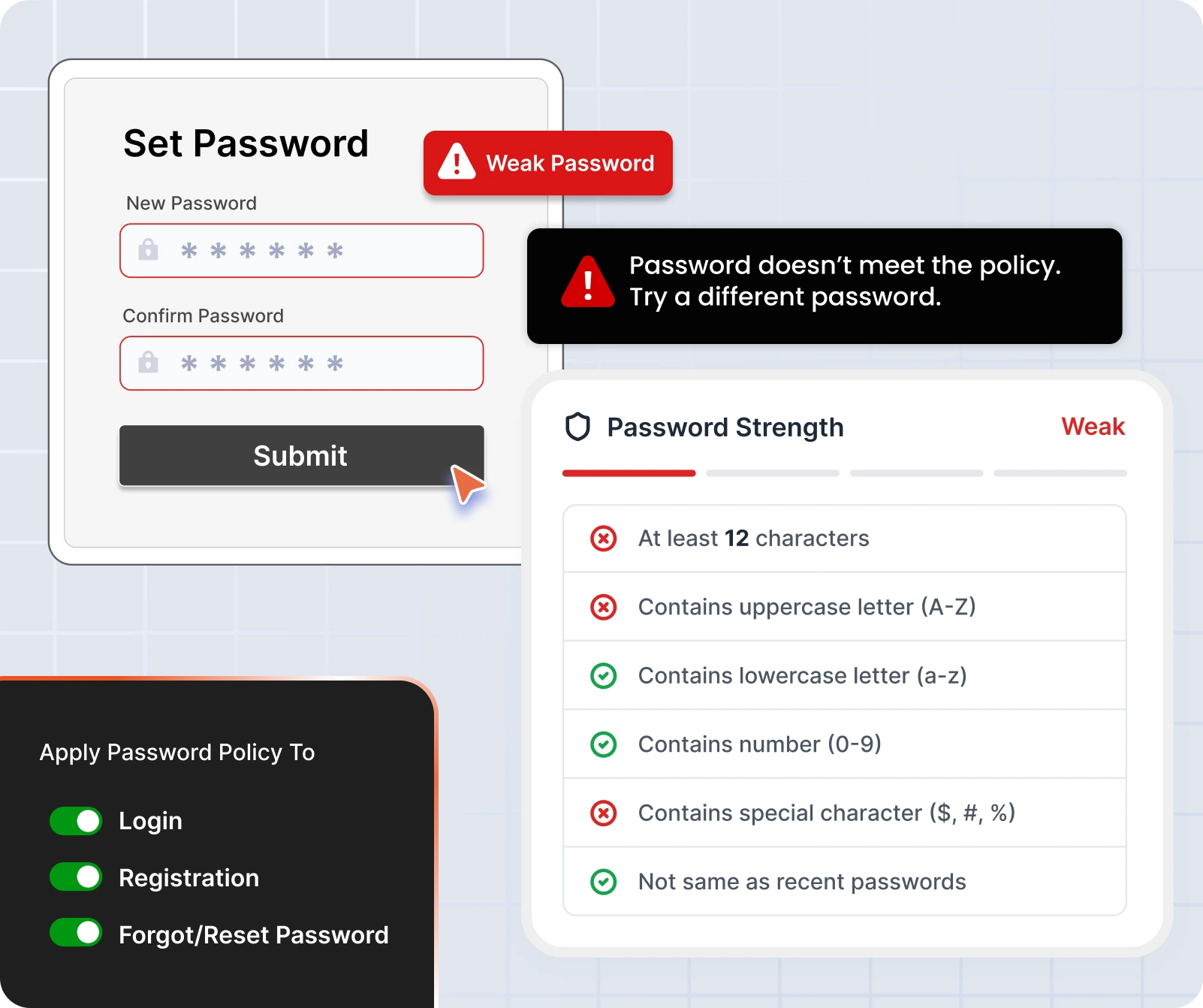 Magento Password Policy Manager - Enforce Strong Password Complexity