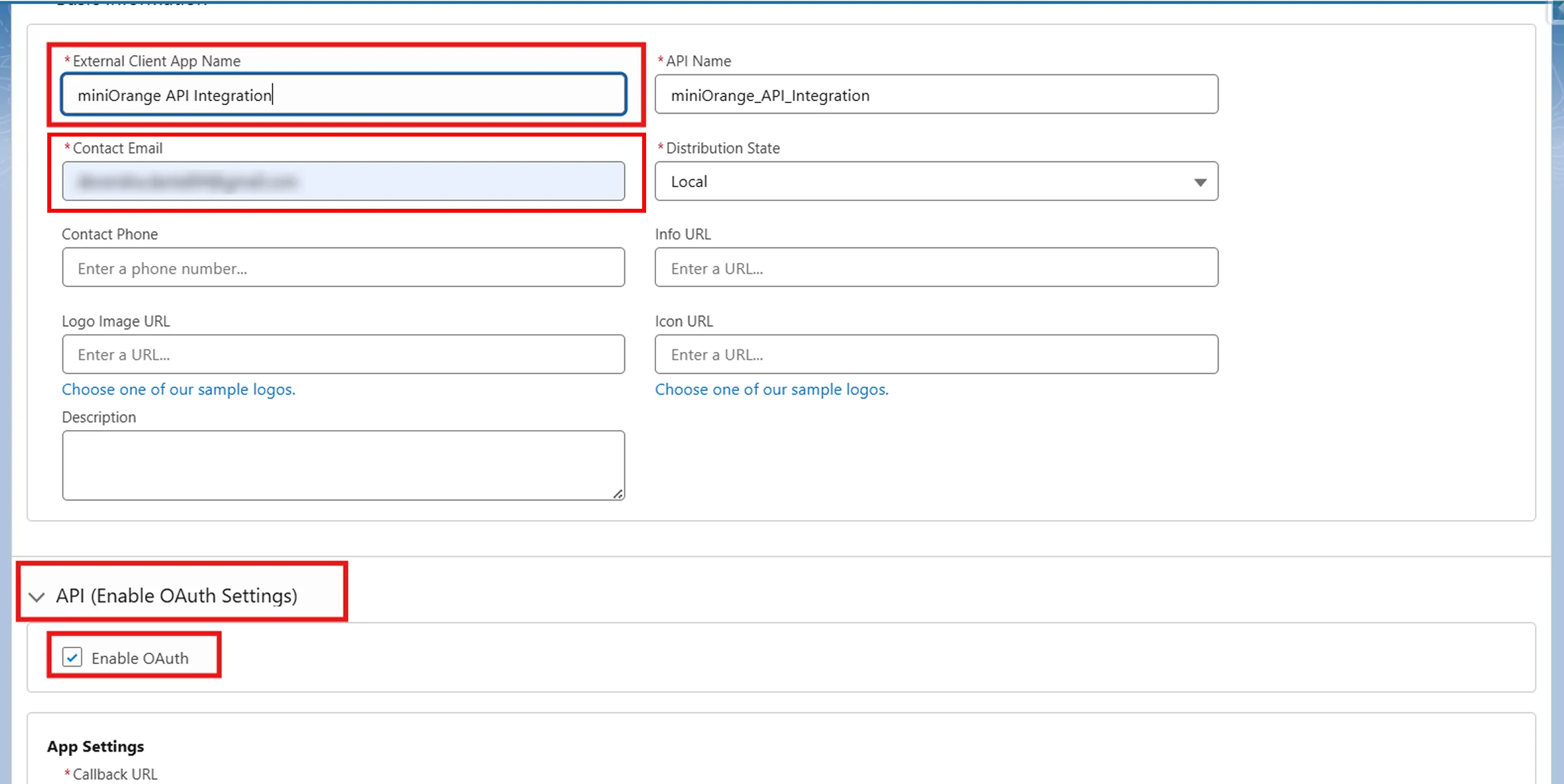 Configure Salesforce Sync with WordPress - Enable OAuth
