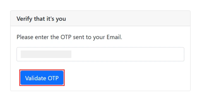 Umbraco 2FA - Validate OTP on login