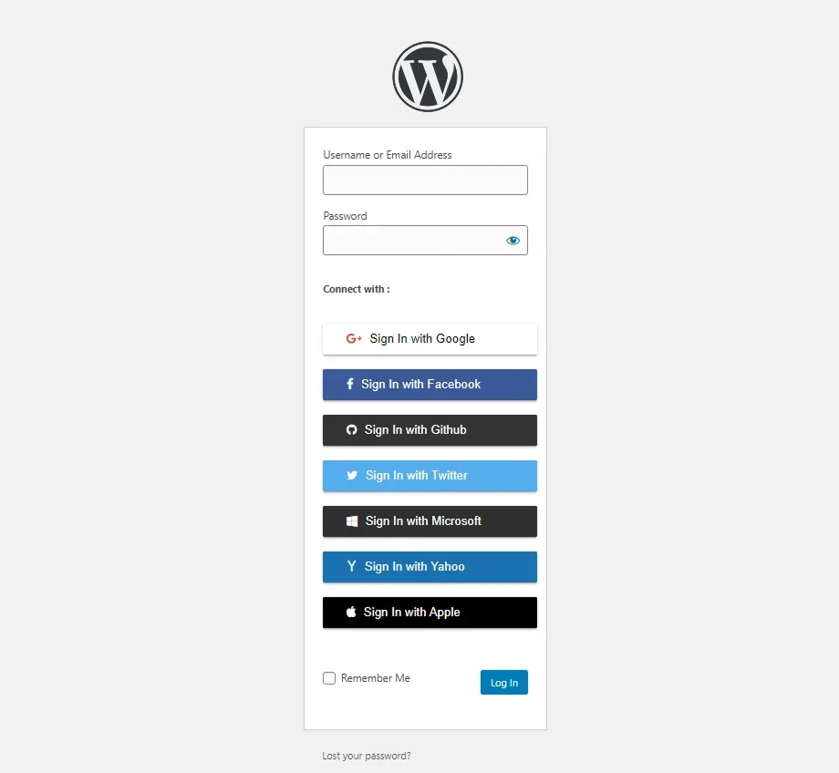 firebase woocommerce integration social login buttons