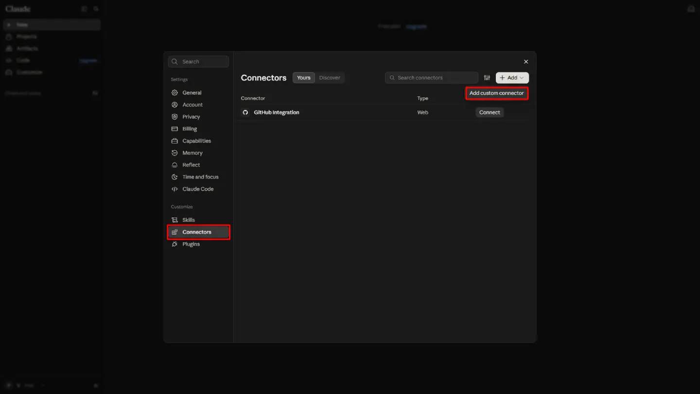 JoomlaAI - MCP Server: Add Connector
