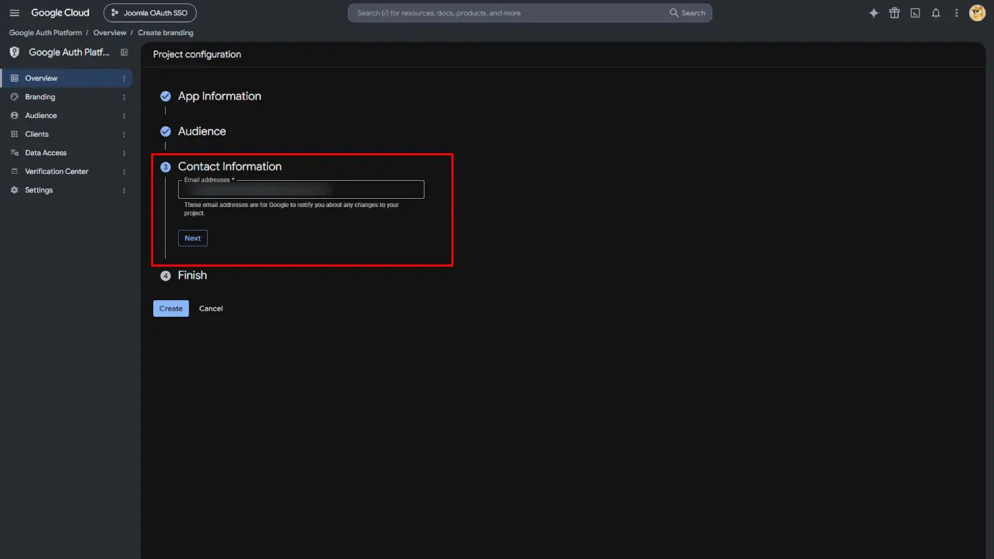 Project Configuration