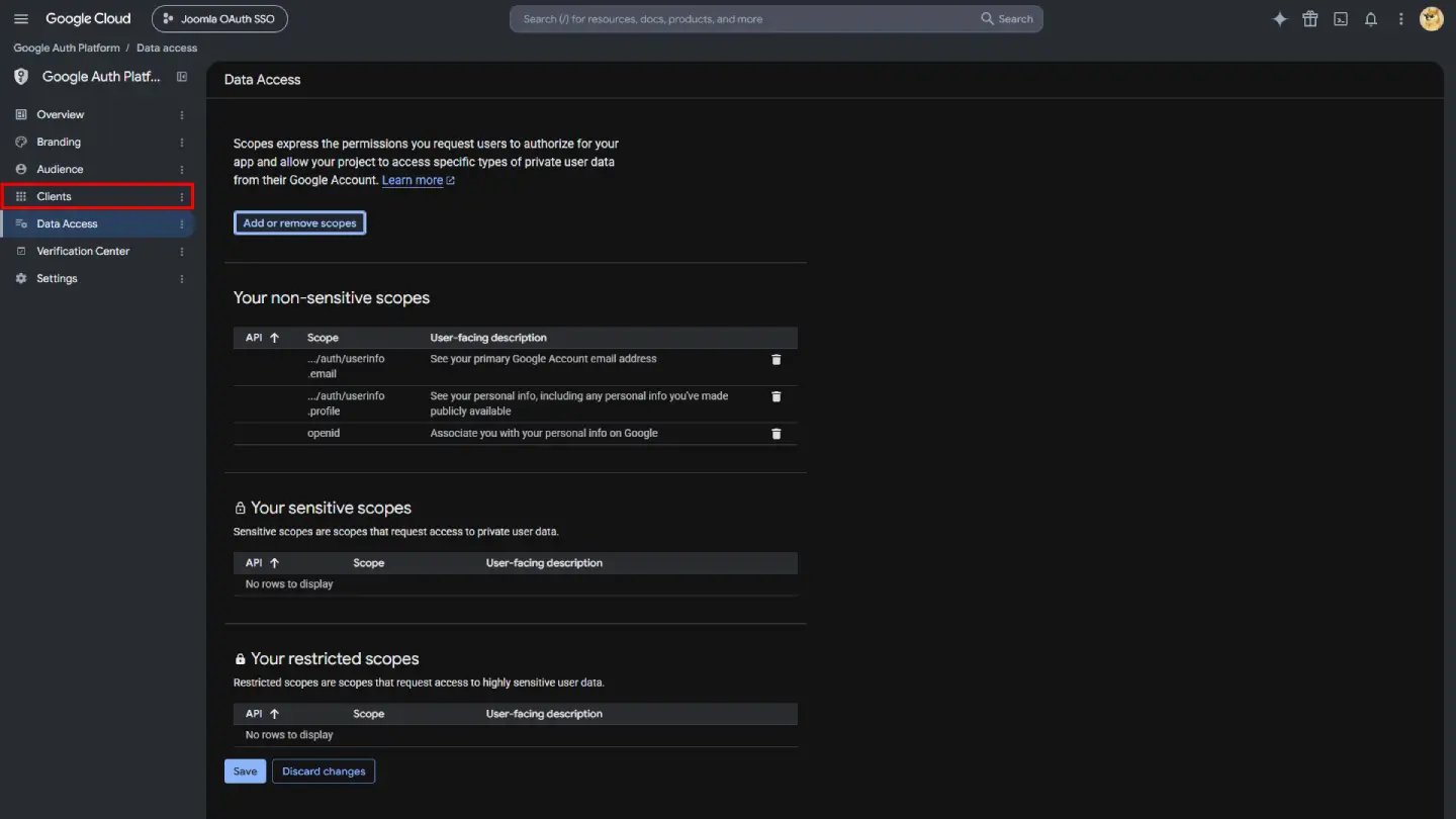 Create Client
