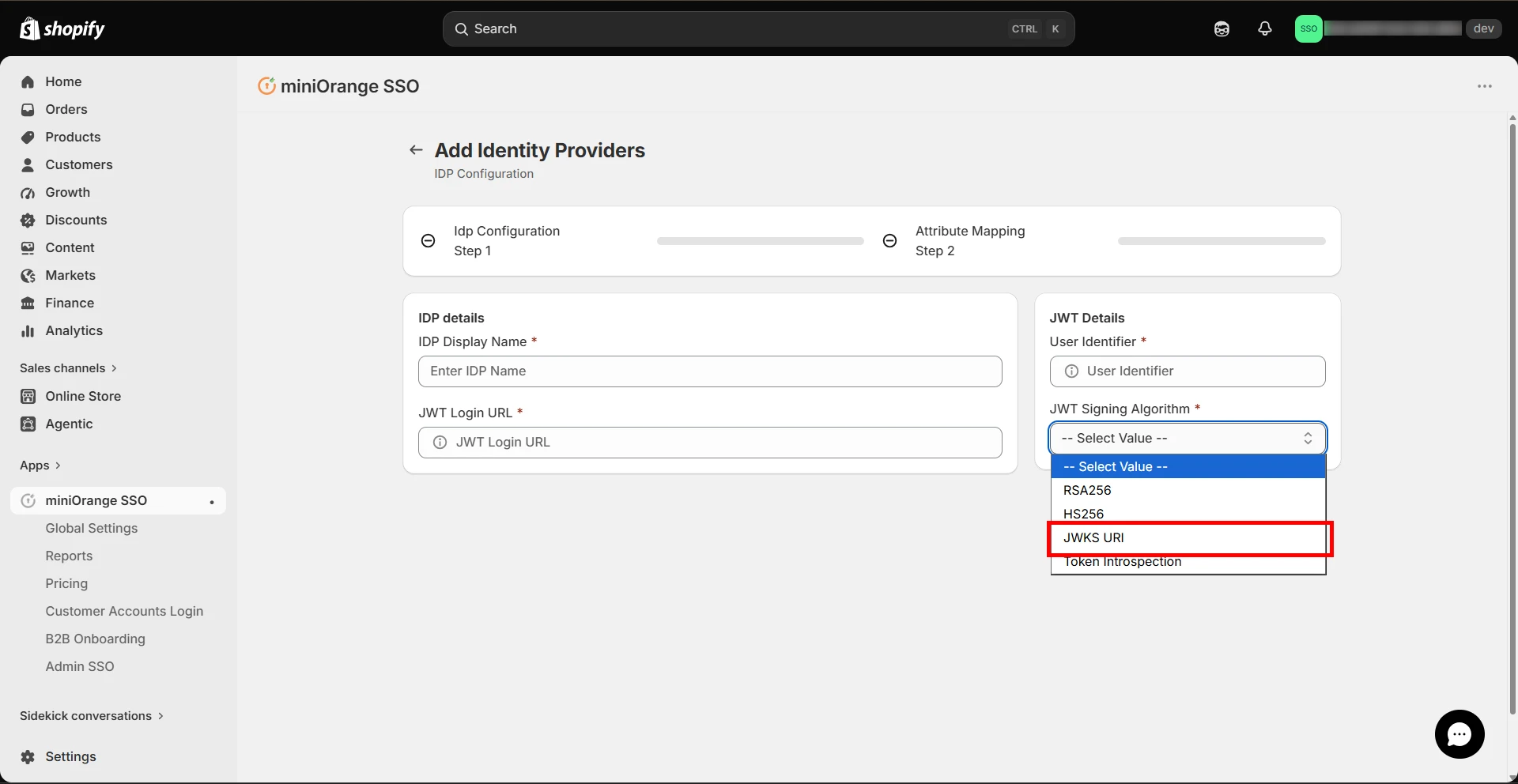 jwks-jwt-signing-algorithm-dropdown