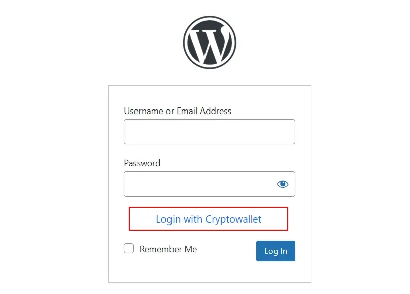 Web3 login Learndash integration addon for WordPress - login button