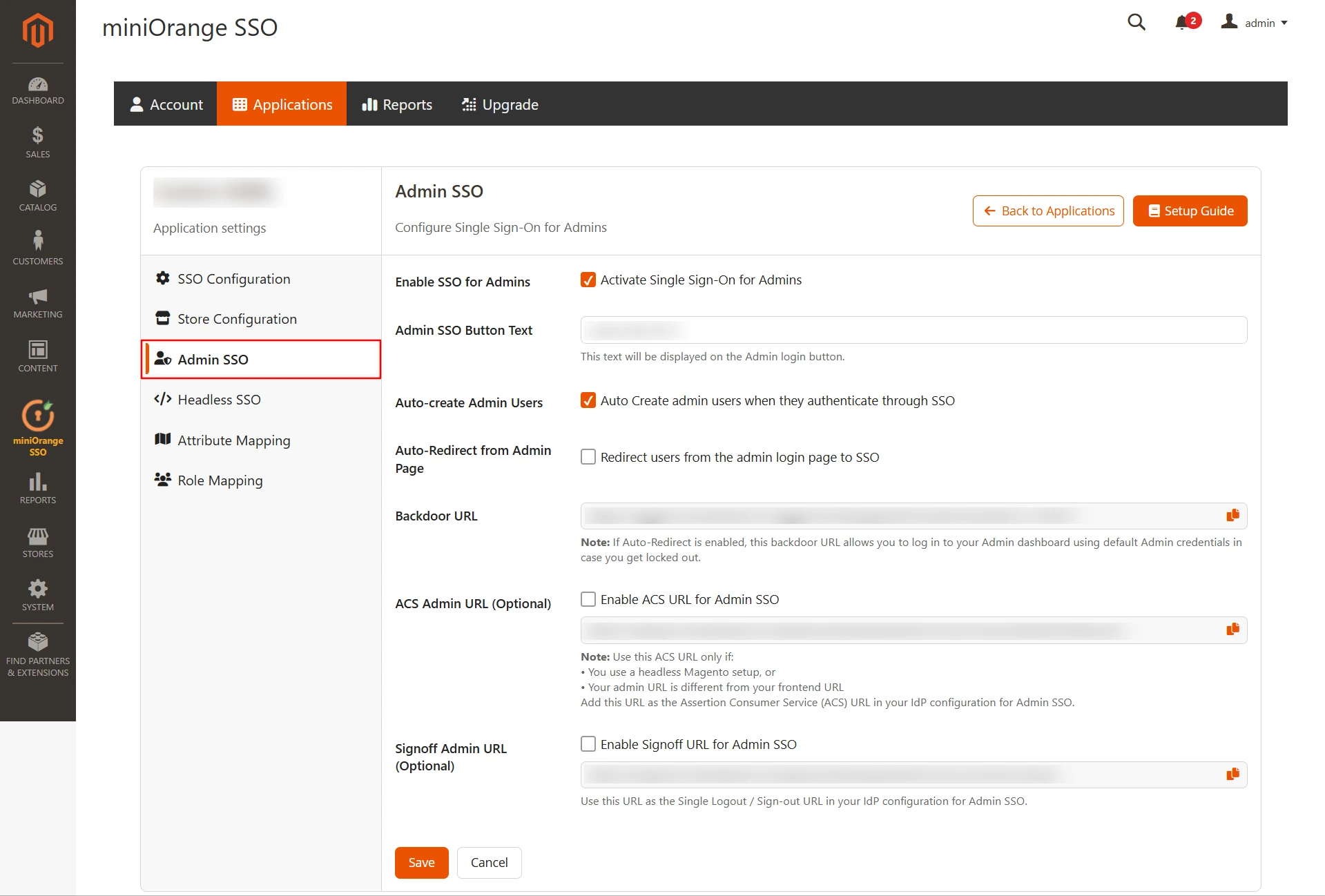 Magento 2 SAML SSO | Admin SSO
