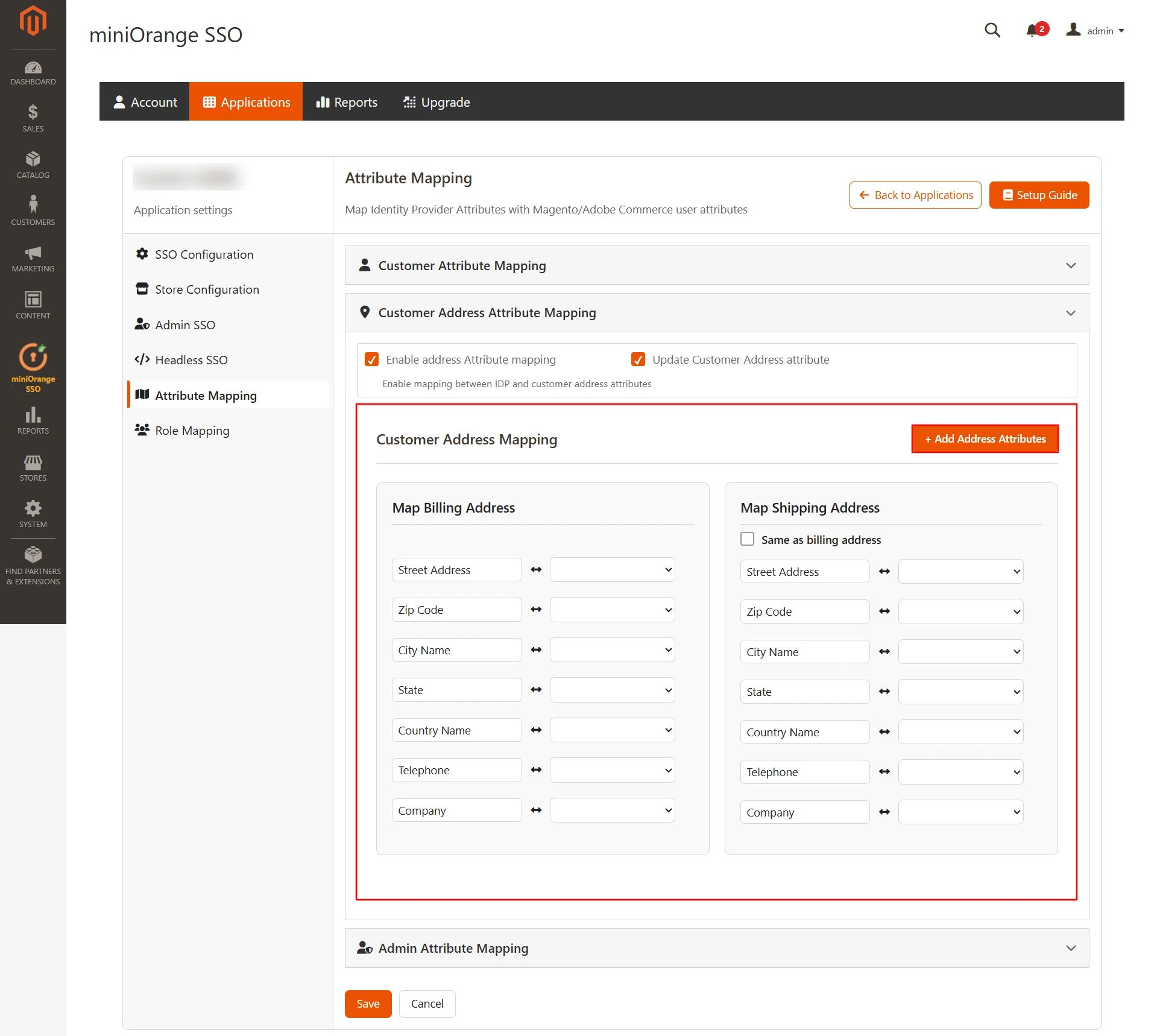 Magento Single Sign-On (SSO) | Add Customer attribute