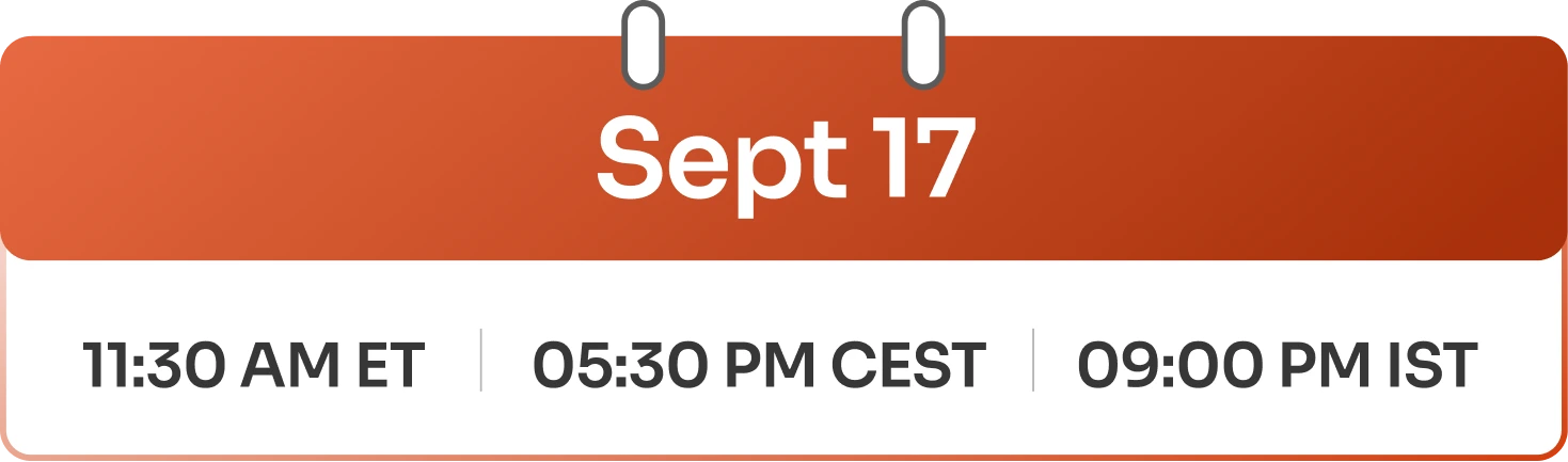Sep 17 2026 Event