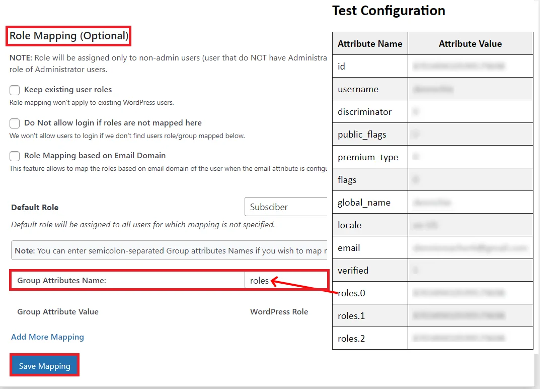 MemberPress Integrator for WordPress - OAuth Role Mapping