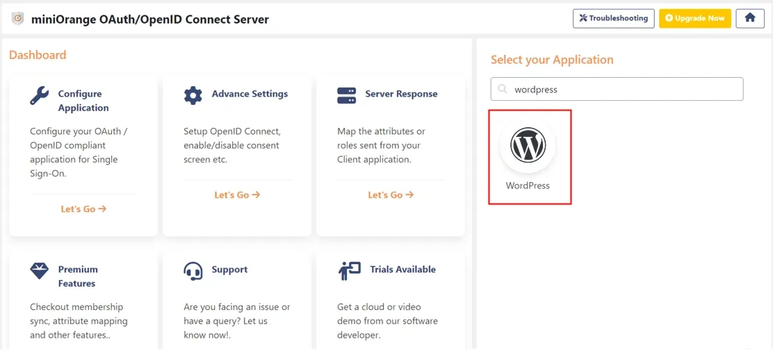 Single Sign-On (SSO) between two WordPress Sites - select wordpress
