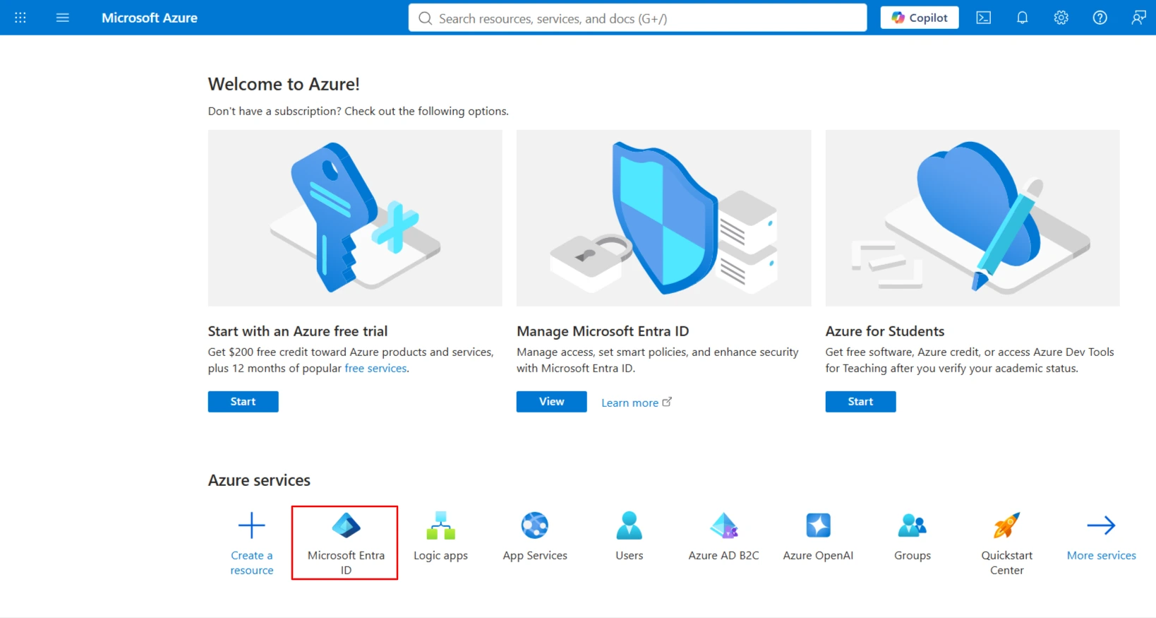 TYPO3 SAML Azure Single Sign-On(SSO) select Microsoft Entra ID