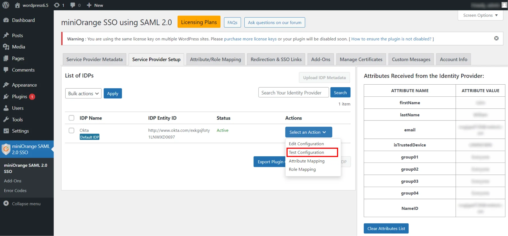 LearnDash Integration with WordPress  - Test Configuration
