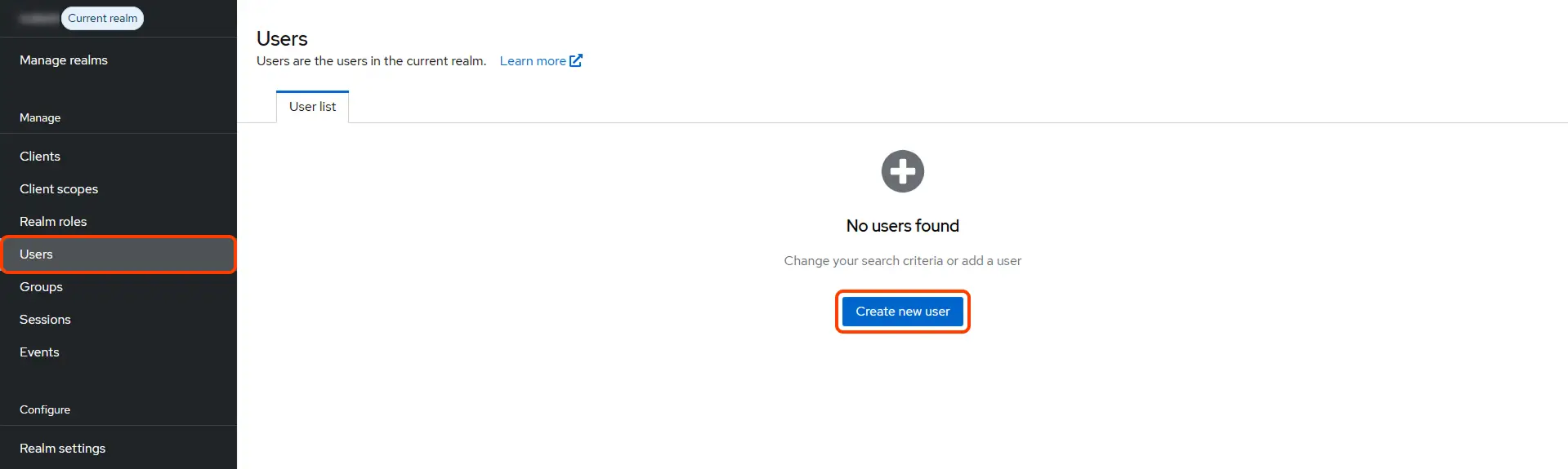 Keycloak SSO - Keycloak OAuth Single Sign-On - Add user