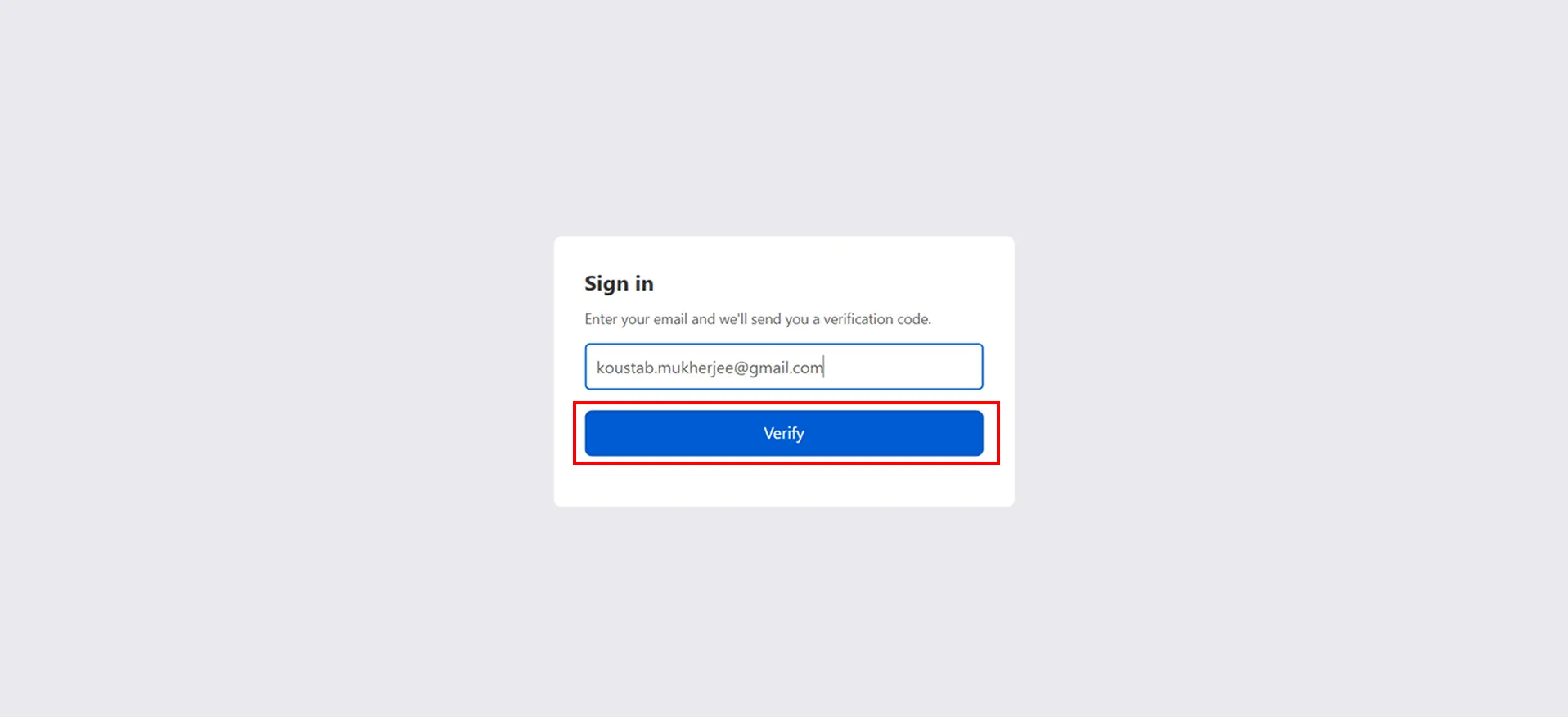 Verify an email domain